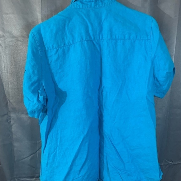 𝅺KIM Rogers blue blouse - Picture 2 of 2